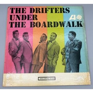 THE DRIFTERS UNDER THE BOARDWALK VINYL LP ALBUM
